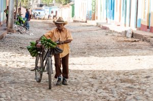 Ruas típicas na República Dominicana